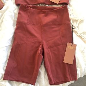NWT Girlfriend Collective Bike Short